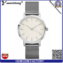 Yxl-269 Nouvelles Femmes Hommes Mesh Sangle Montre de Haute Qualité En Acier Inoxydable Mode Mesh Bande Bracelet Montre Promotion Dames Montre-Bracelet